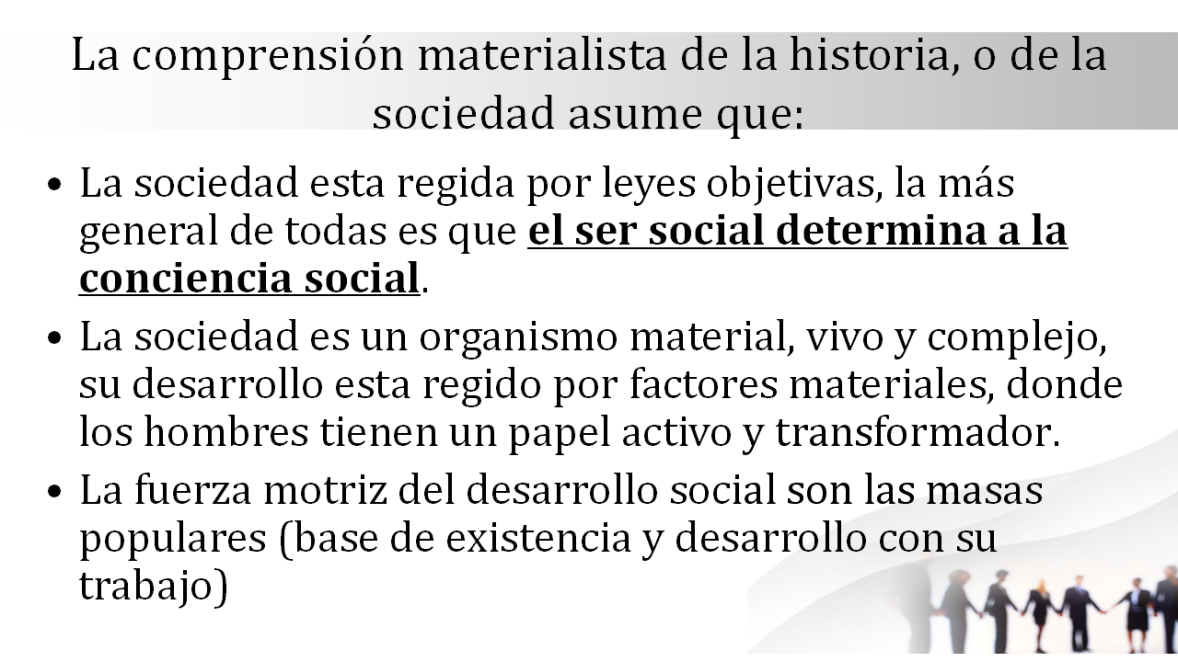 La filosofía marxista y leninista La filosofía marxista y leninista