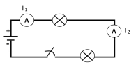 Fig. 2 Esquema del circuito en serie